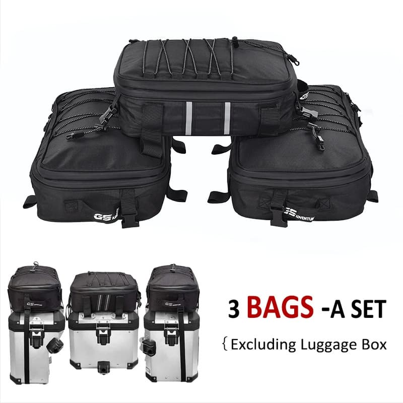All motorcycle aluminum box cover bags are suitable for BMW R1200GS and other aluminum box luggage modification cross-border