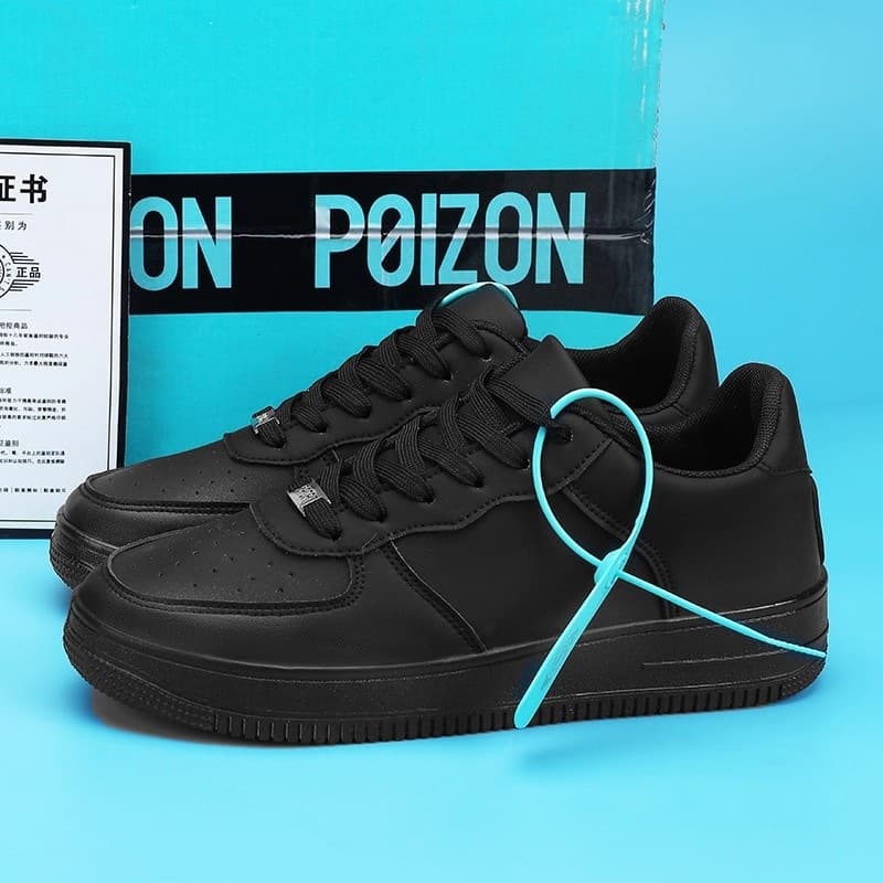 2026 Men's Spring New Low-Top Skate Shoes, Breathable and Versatile White Casual Shoes for Male Students