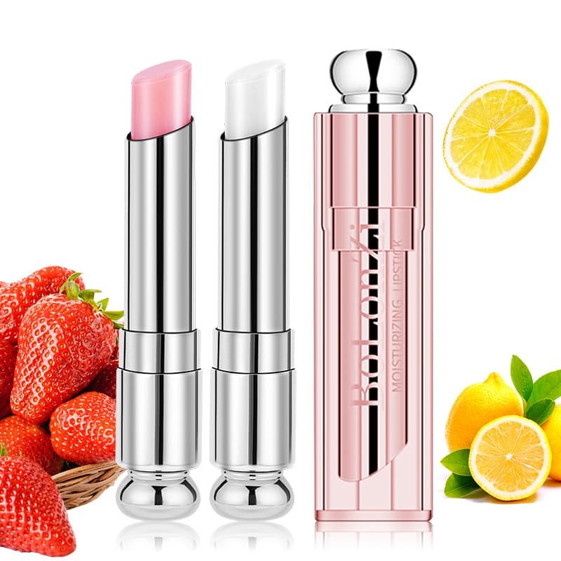 Autumn and Winter New Moisturizing Lip Balm Women's Hydrating Lip Oil Waterproof Lip Care Color Changing Lip Balm