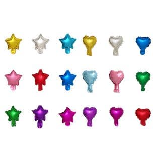 5 inch Small Heart Star Foil Balloons for Festival Wedding Party Decoration Supplies