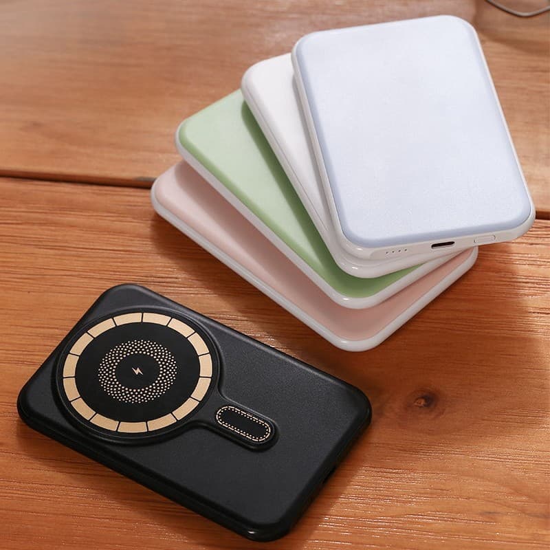 PD20W Super Fast Charging 5000mAh Power Bank Ultra-Thin Compact Powerful Transparent 15W Magnetic Wireless Fast Charging