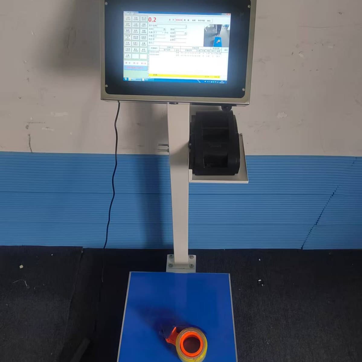 Win7 System Electronic Bench Scale Smart Scale with Photo Function