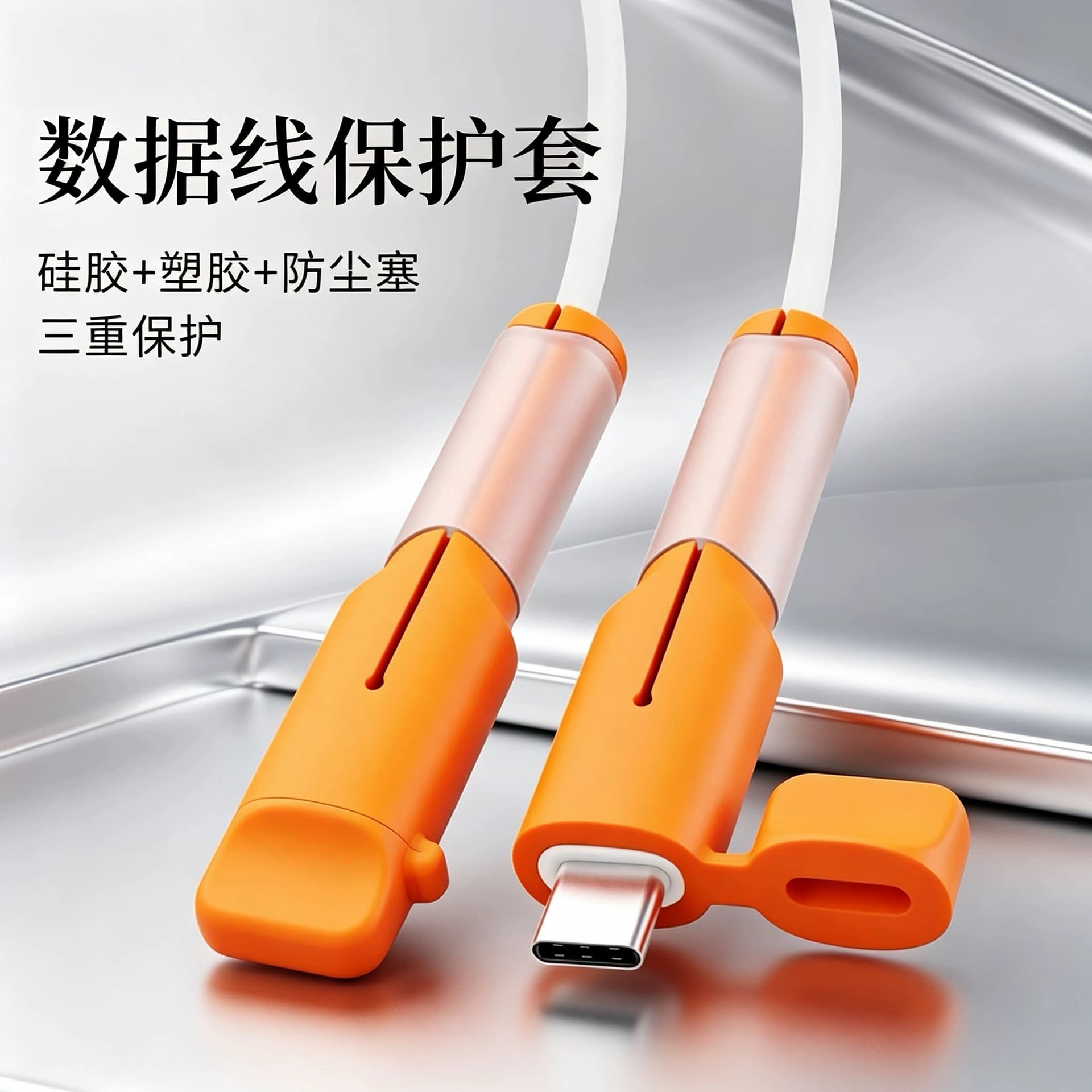 Cable Protector Sleeve Anti-Break Charging Cable Protector Compatible with Apple 17 Pro Max Huawei vivo Xiaomi OPPO