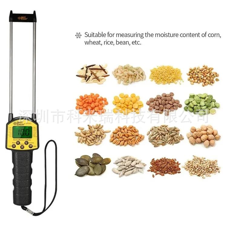 CEM AR991 Grain Moisture Meter - Rapid Moisture Content Tester for Corn, Rice, Wheat and Other Grains