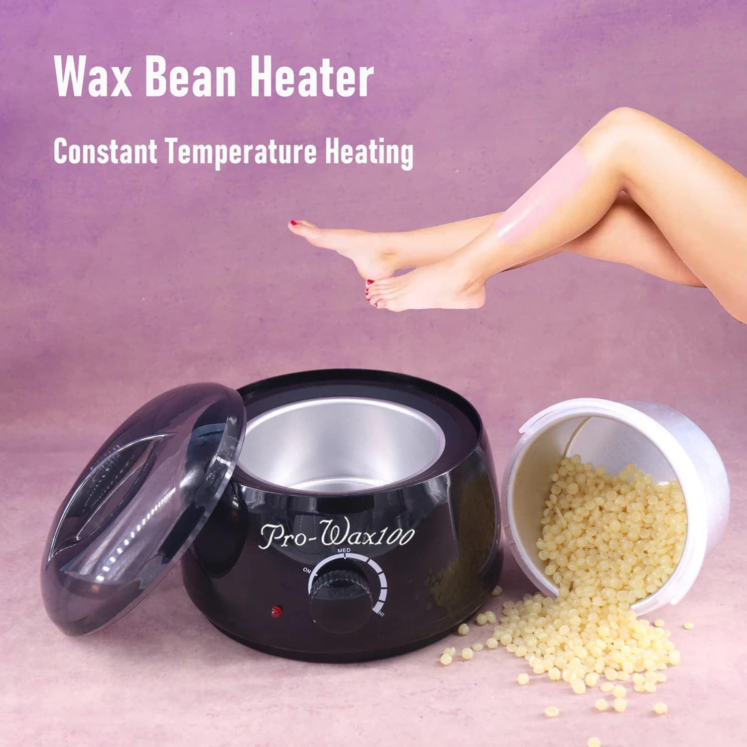 Cross-Border Wax Therapy Machine, Hair Removal Wax Machine, Hot Wax Machine, Wax Melter, Beauty Wax Bean Heater, Double Inner Pot Wax Melting Machine