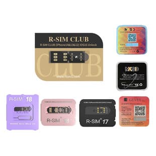 Gevey Unlock Card Patch for iPhone SIM Card R-SIM CLUB Unlock Card Patch Universal MKSD