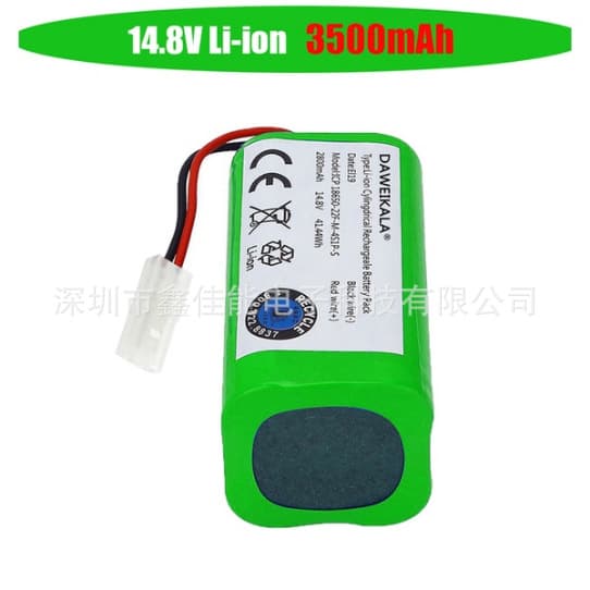 Compatible with Ecovacs King Kong 14.8V 3500mAh CR130 Dibea V780 Coco CEN550 Lithium Battery