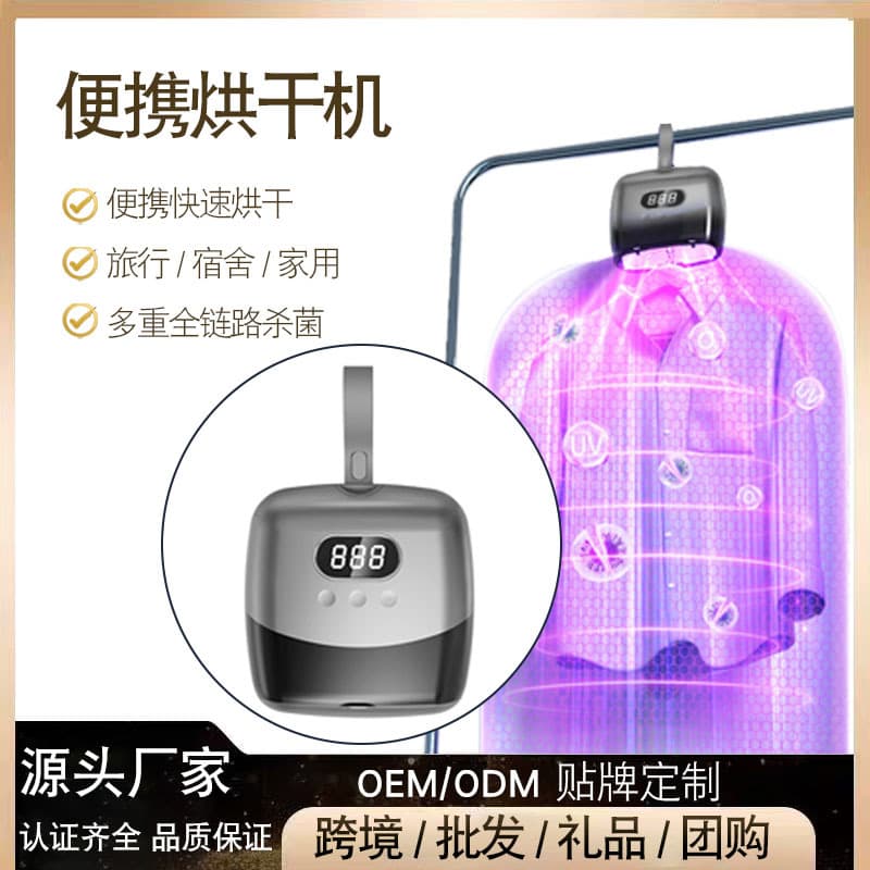 Mini Foldable Clothes Dryer for Home, Small Travel Dryer 2025, Portable for Dormitory