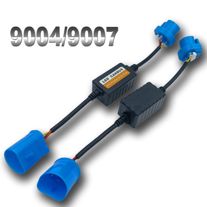 H13/9004/9007 Auto LED Headlight Decoder Modification to Remove Computer Fault Code Alarm Flashing Interference