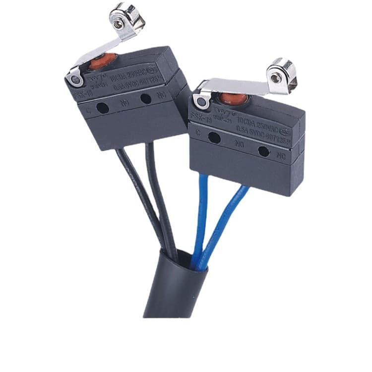 Sales of double IP67 micro switches with wiring; IP67 limit switches with rollers, wiring, and handles.
