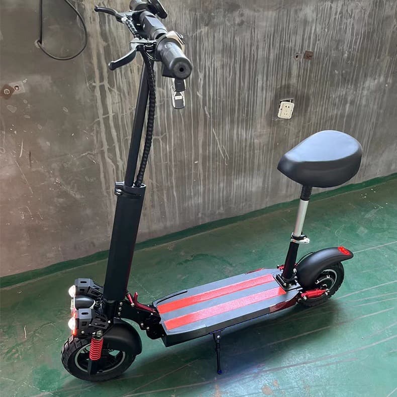 10-inch Foldable Electric Scooter for Adults, Aluminum Alloy Mini Commuter E-bike, Two-Wheel Lithium Battery Mobility Scooter