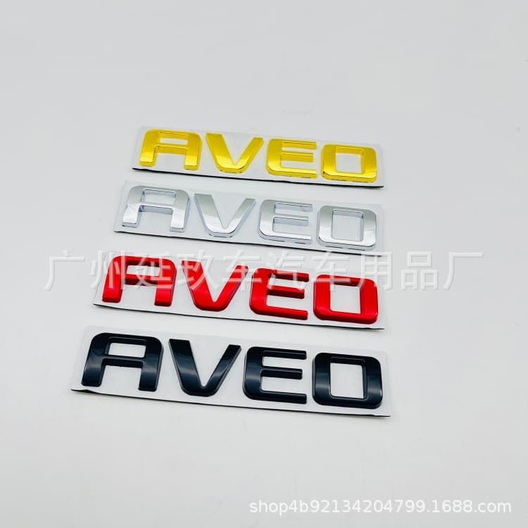 Tail emblem for Chevrolet Aveo AVEO decal modified car logo trunk sticker