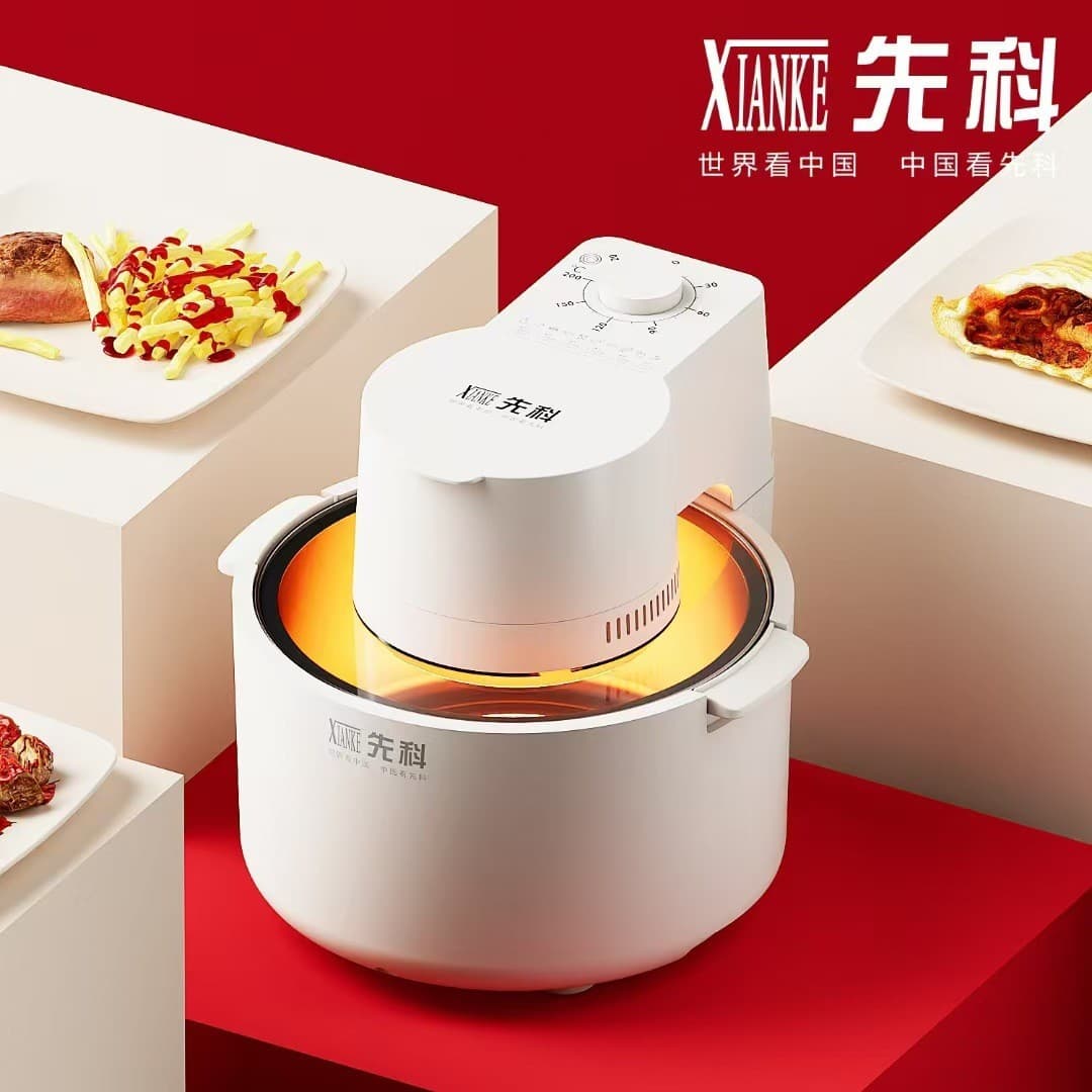 Sienkoa visual air fryer multi-function electric oven with large capacity for smart home use