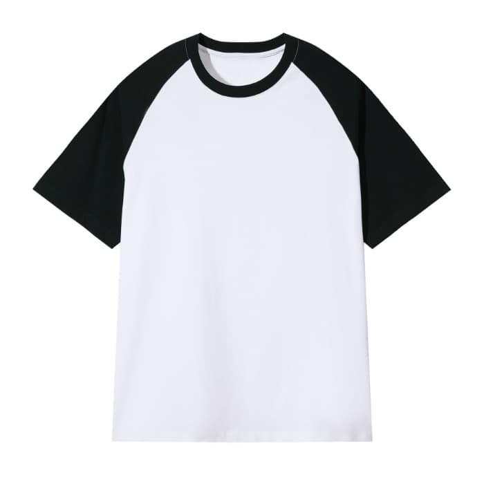 Free Shipping Kids Short Sleeve T-Shirt 200g Pure Cotton Sports Outdoor Top Boys Raglan Sleeve Tee