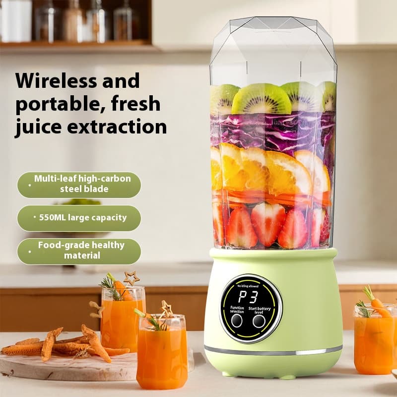 Cross-border new juicer portable charging small juice cup student home multifunctional juicer blender