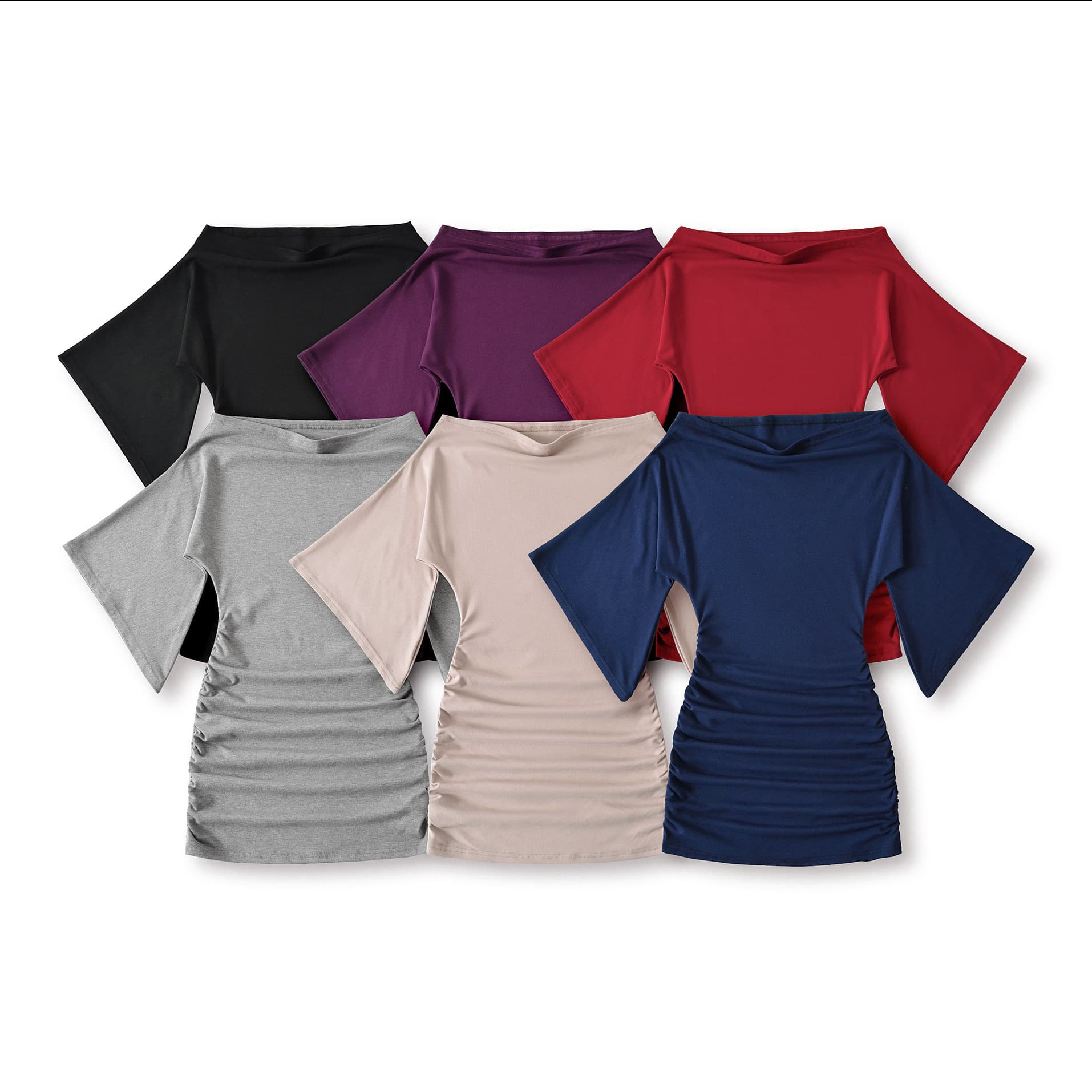 Women's Off-Shoulder Flutter-Sleeve Dress 2025 Summer New European and American Style Hot Girl Pure Desire Bodycon Dress