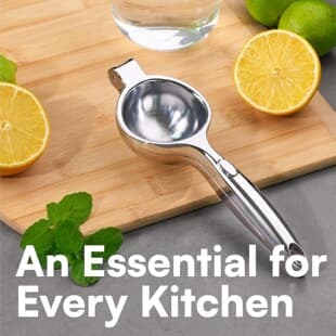 Cross-border supply lemon clip juicer, household fruit lemon squeezer, zinc alloy manual juicer wholesale