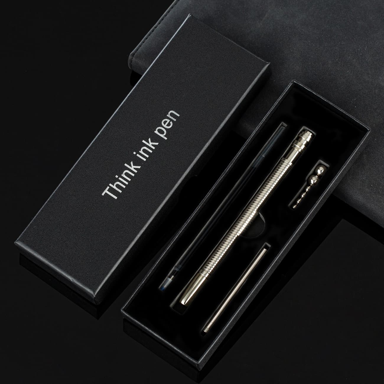 Factory direct sales Think ink pen spring pen decompression pen office metal ballpoint pen multifunctional magnetic pen
