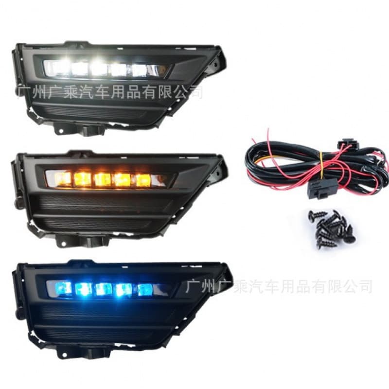 Daytime Running Lights for 2020-2021-2022 CRV, CRV Fog Light Low-Profile Upgrade to High-Profile LED Light