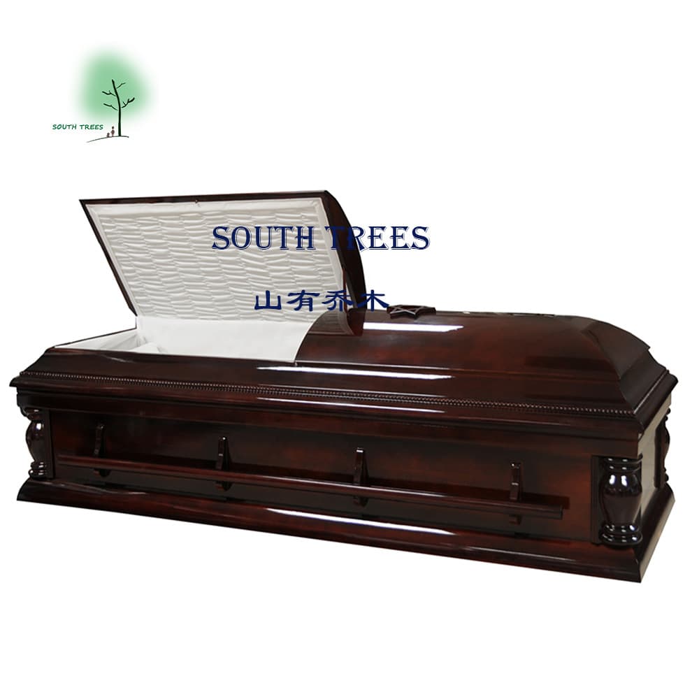 Western-style solid wood coffins, nail-free Jewish coffins, export, foreign trade, cross-border trade, American coffins, European and French coffins, urns
