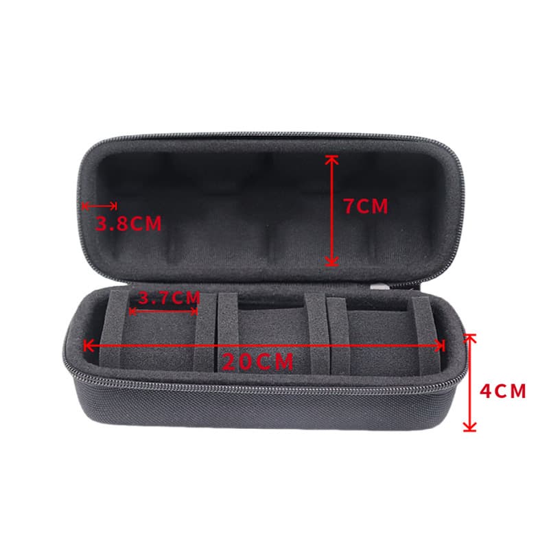 In Stock EVA Watch Box Camouflage EVA Watch Case Shockproof Hard Storage Case 3-Slot 5-Card Holder Watch Box with Custom Label