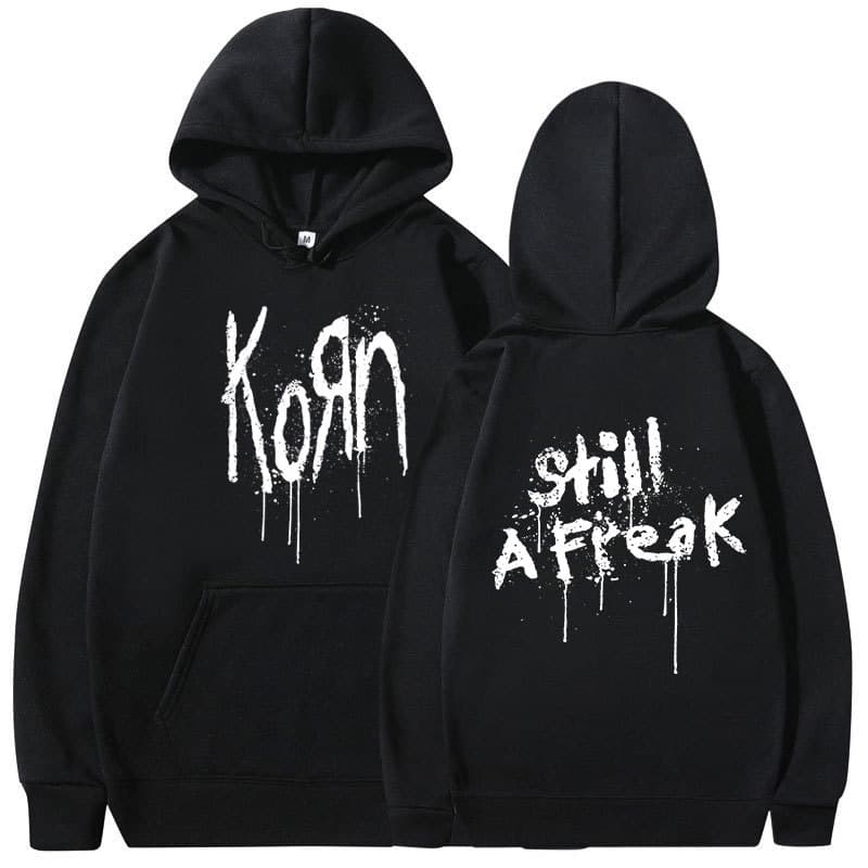 Korn Music Concert Rock Band WORLD TOUR Hoodie Men's Vintage