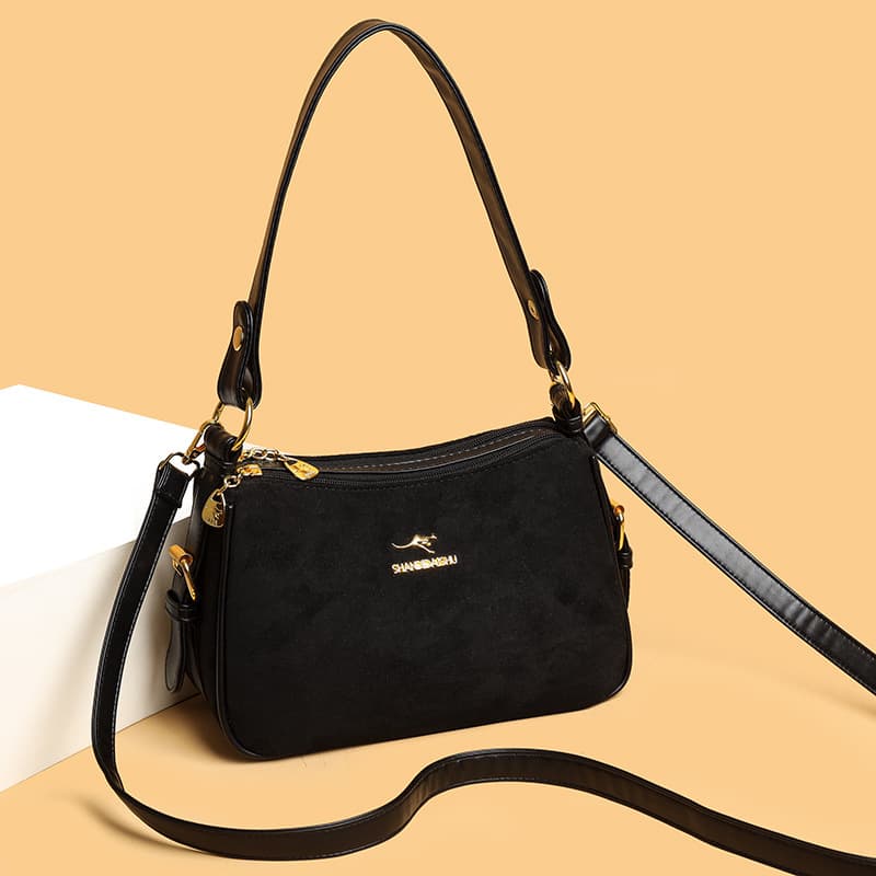 Cross-border women's bags 2026 new dumpling bag design trendy ins diagonal shoulder mother bag fashionable simple women's bag