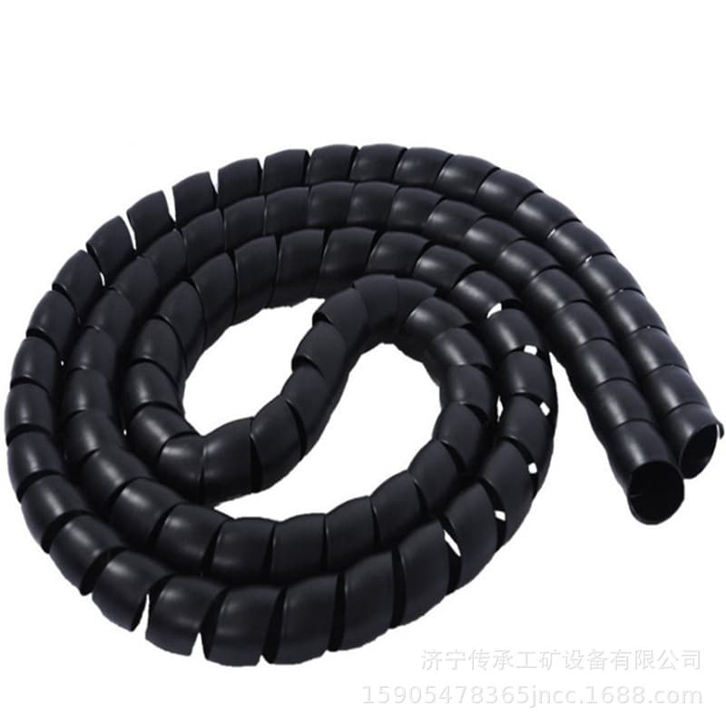 Factory Wholesale Spiral Hose Protective Sleeve Spiral Wrap Tube 8mm Spiral Protective Sleeve
