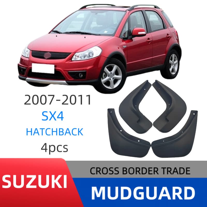 Factory Wholesale Mud Flaps Compatible with Suzuki SX4 2007-2011 Hatchback Auto Parts Cross-border