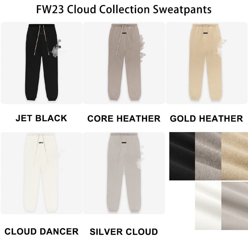 23Fw Sweatpants Cloud Collection 23 Cloud Series Trousers