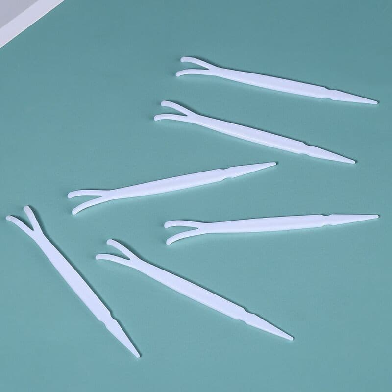 Wholesale Eyelid Tape Fork Special Y-shaped Fork, Lace Invisible Eyelid Tape Auxiliary Fork, Makeup Eye Tool