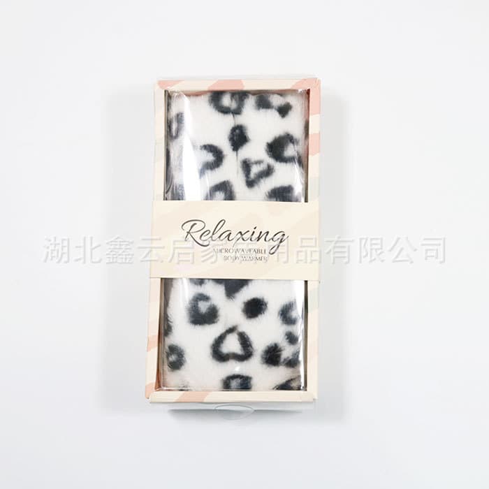 Mineral Bead Flaxseed Heating U-shaped Scarf, Microwaveable Multifunctional, Customizable Factory Wholesale Direct