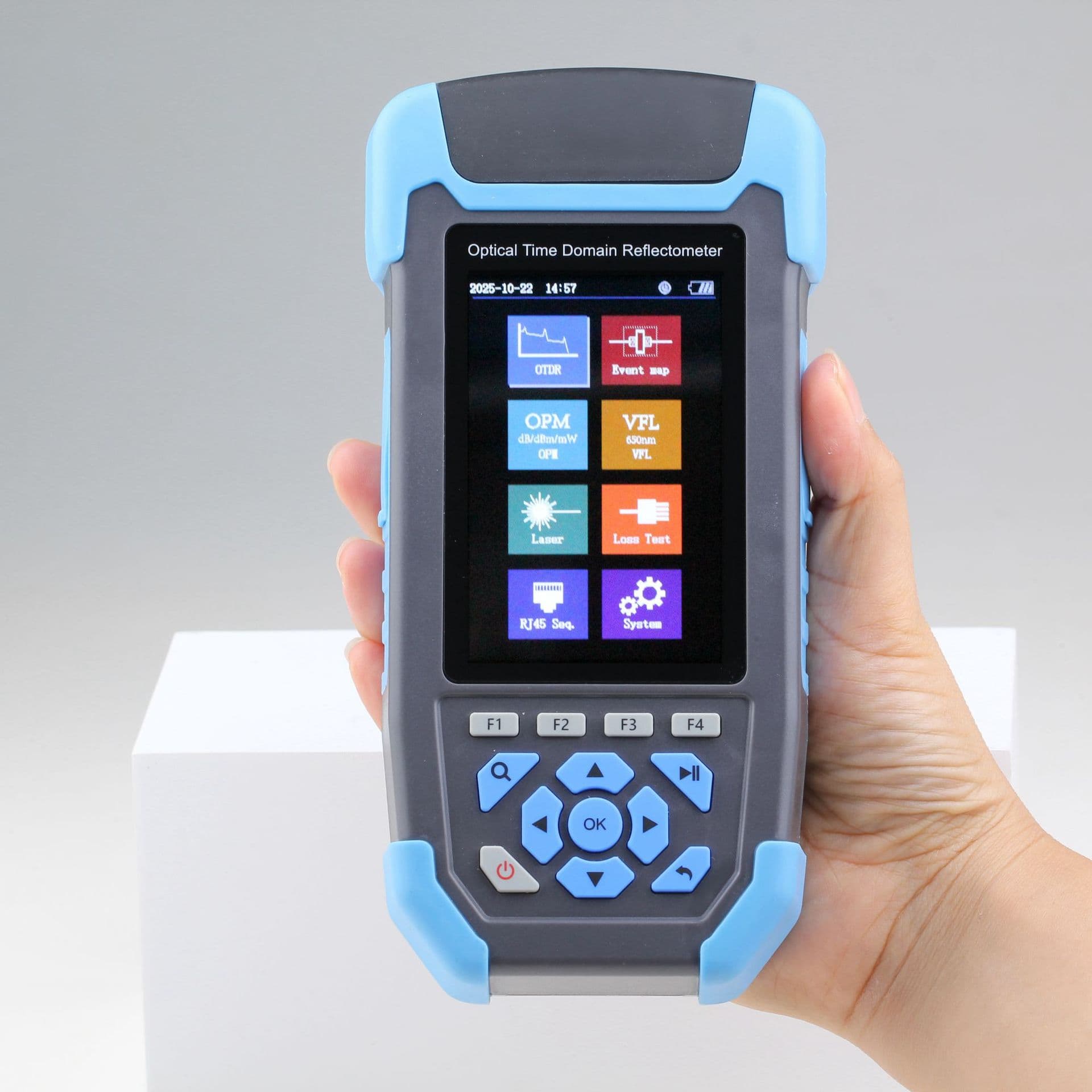 Optical cable testing OTDR fiber optic tester breakpoint fault locator 1310nm1550nm optical time domain reflectometer