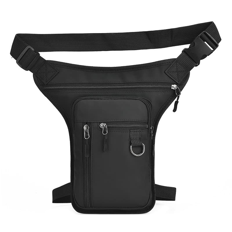 New cross-border men's waist and leg bag, multi-functional crossbody bag, waterproof shoulder bag, outdoor casual sports bag wholesale.