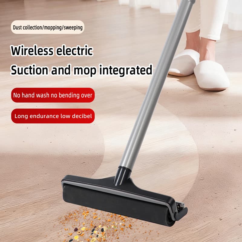 Cordless Automatic Electric Mop for Home Use, Vacuum and Mop Combo, Strong Battery Life, Time-Saving and Labor-Saving Mop