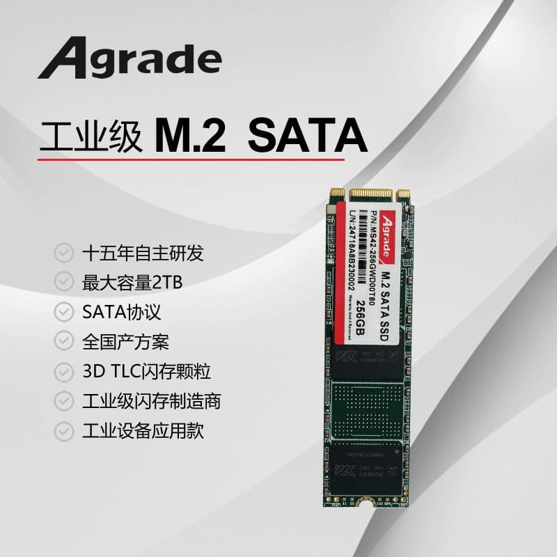 Agrade M.2 SATA Protocol Domestic Industrial Solid State Drive 2280 SATA SSD