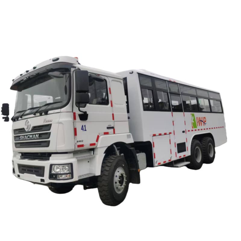 Miner labor commuting vehicle, Euro II emission, 15-17 seater, emergency firefighting off-road bus