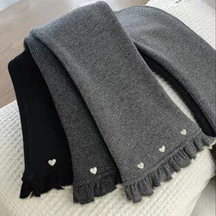 Girls' Leggings Autumn Winter Flared Pants, Korean Style Children's Fleece-Lined Pants, Slim Fit Baby Outerwear Warm Long Pants Trendy