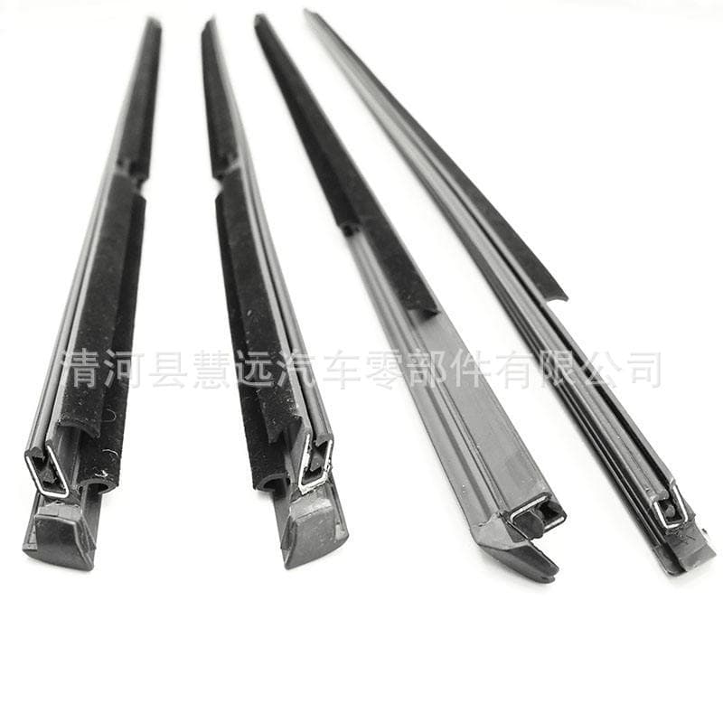 For BMW 3 Series E90 E70 Door Outer Water Deflector Window Glass Outer Weatherstrip Rubber Seal Strip