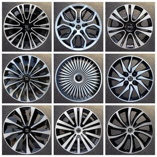 Compatible with 15-Inch New Fit City Greiz Car Wheel Hub Cap Hub Cover Steel Rim Cover Wheel Cover Modification