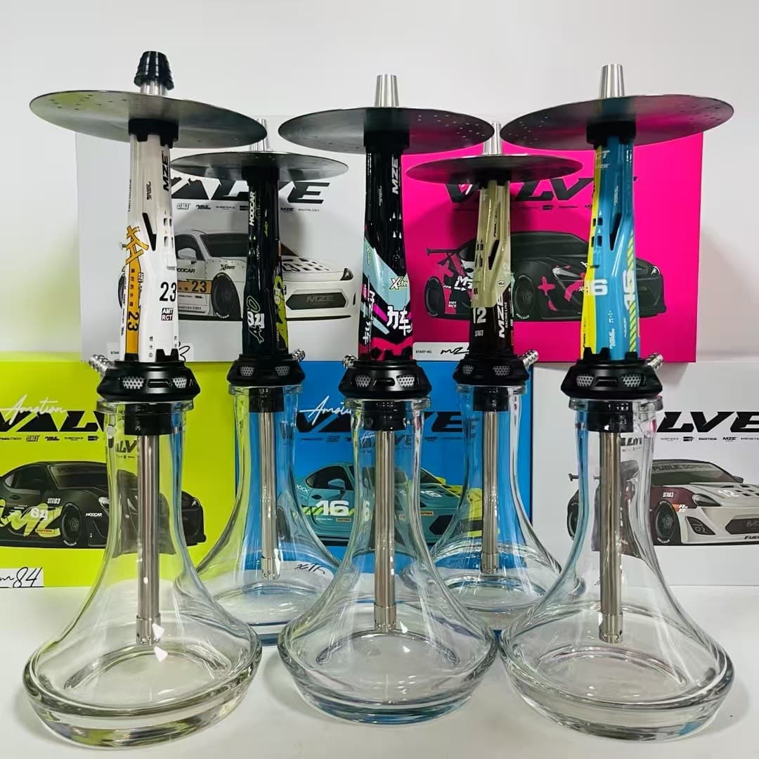 New amotion valv Racing Series Single-Tube Hookah Arabic Hookah Set