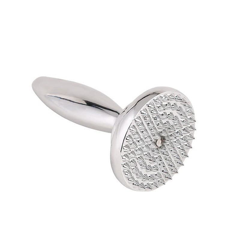 Custom meat pounding hammer, zinc alloy meat hammer, steak tenderizer, creative round double-sided meat hammer, kitchen tool manufacturer
