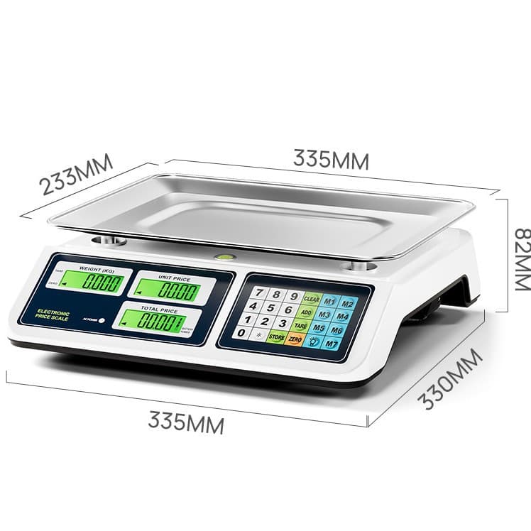 Pricing scale 40kg electronic scale desktop fruit scale vegetable selling scale 30KG wholesale digital electronic scale high precision