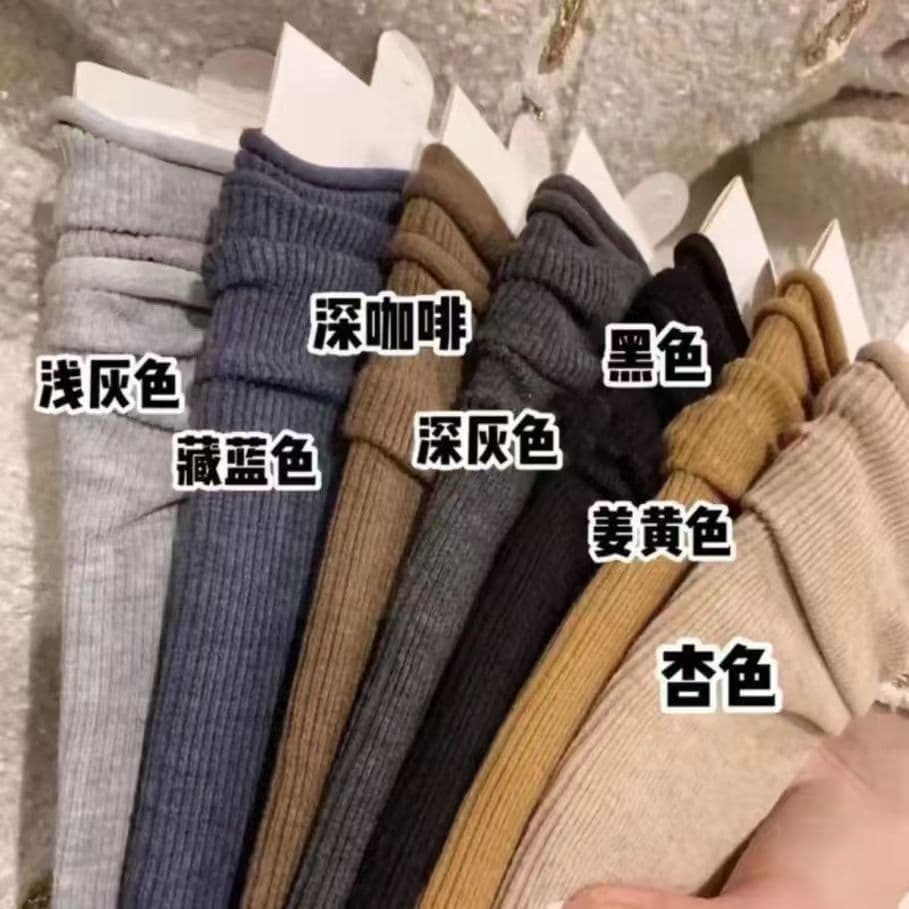 Autumn Winter Japanese Cotton Chunky Socks High Top Extended Version Non-Pilling Thick Warm Mid-Calf Socks Japanese Style