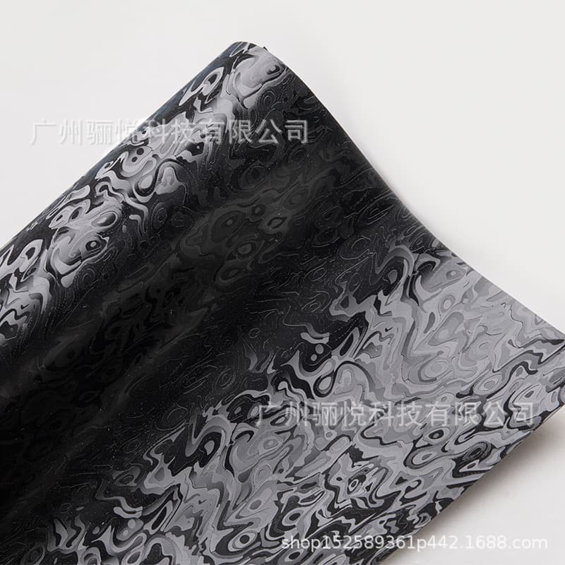 PET forged Yuanverse black color-changing film for cars and motorcycles personalized body film decoration stickers interior film