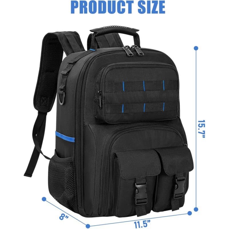 Cross-border Tool Storage Bag Hardware Accessories Backpack Outdoor Portable Organizer Backpack