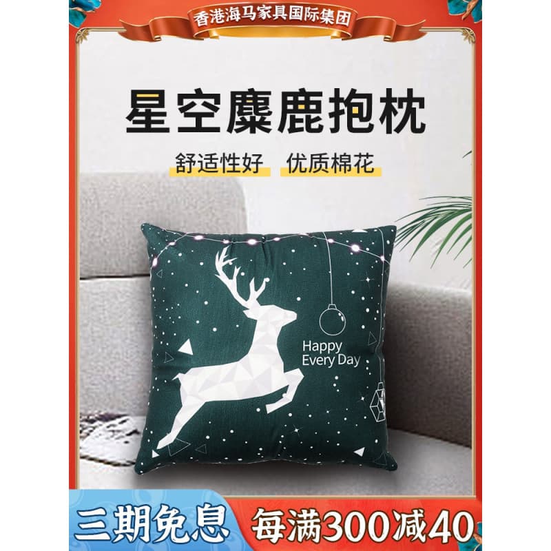 Throw Pillow for Sofa, Living Room, Bed Headrest, Nap, Office Lumbar Support, Car Back Cushion Cover