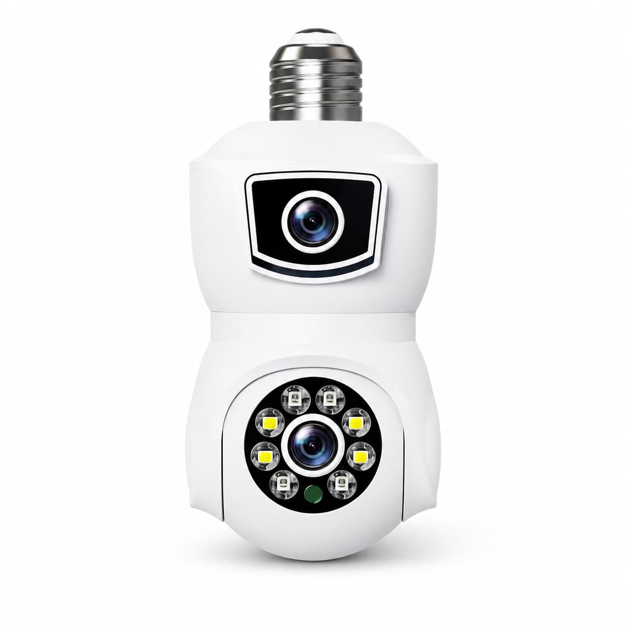 V380 Dual-Lens Bulb Camera 6MP HD Home WiFi Dual-Lens Smart Full-Color Surveillance Camera
