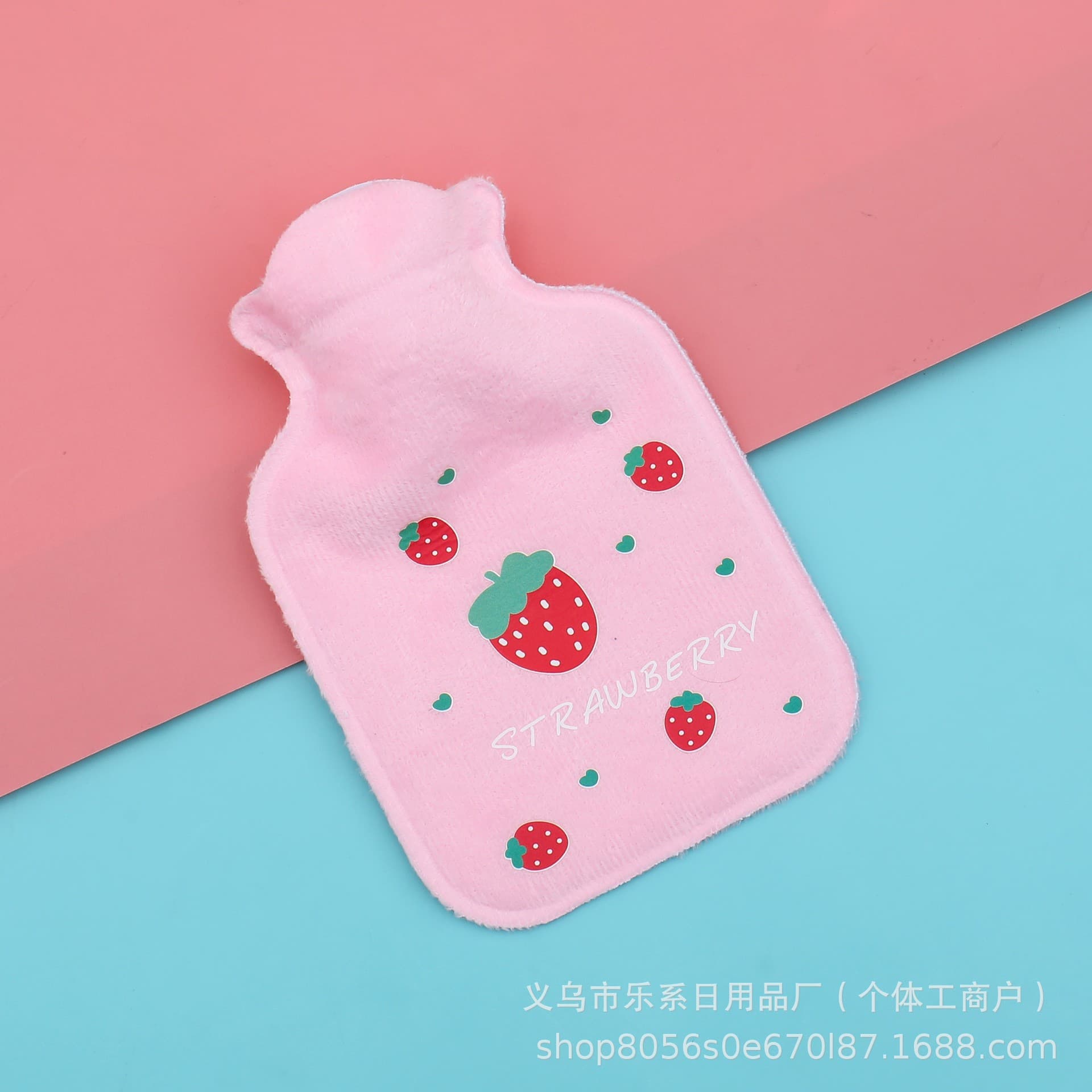 Winter Plush Cartoon Hot Water Bottle, Cartoon Mini Ultra-Plush Hand Warmer for Students' Dormitory Heating
