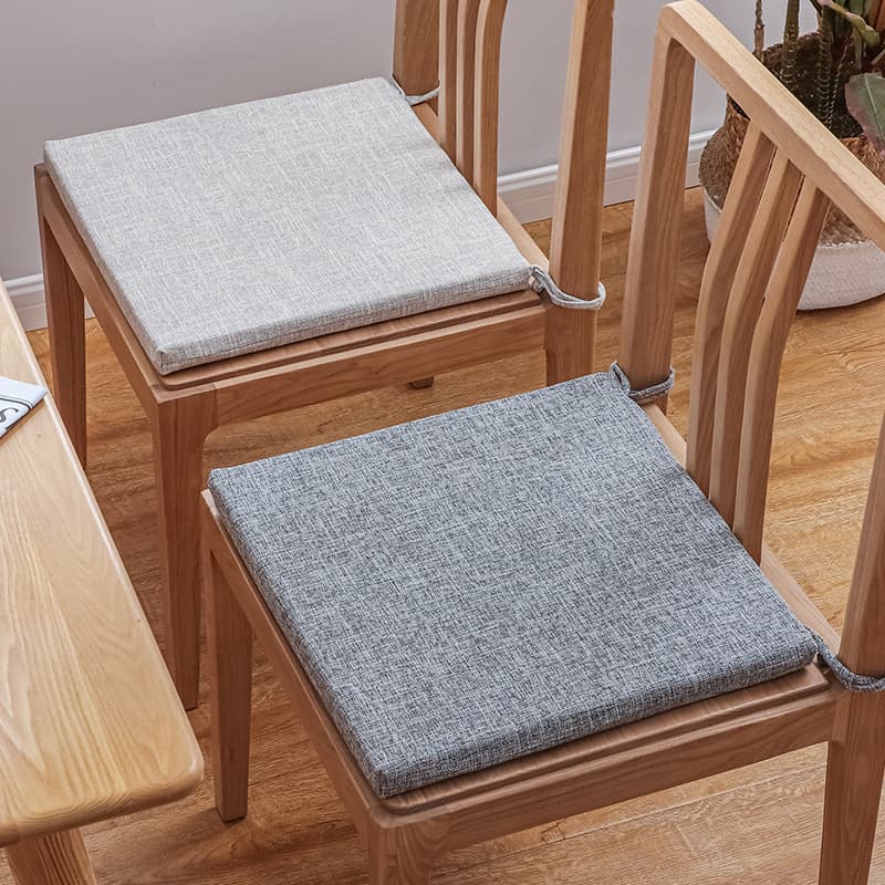 Memory Foam Seat Cushion High Density Sponge Cushion Office Chair Pad for Prolonged Sitting Home Dining Chair Cushion All-Season